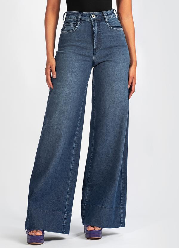 Colcci - Calça Jeans com Elastano Azul