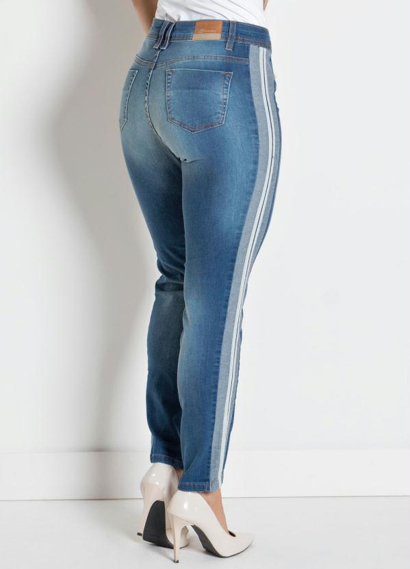 Sawary Jeans - Calça Jeans com Listra Lateral Sawary 2