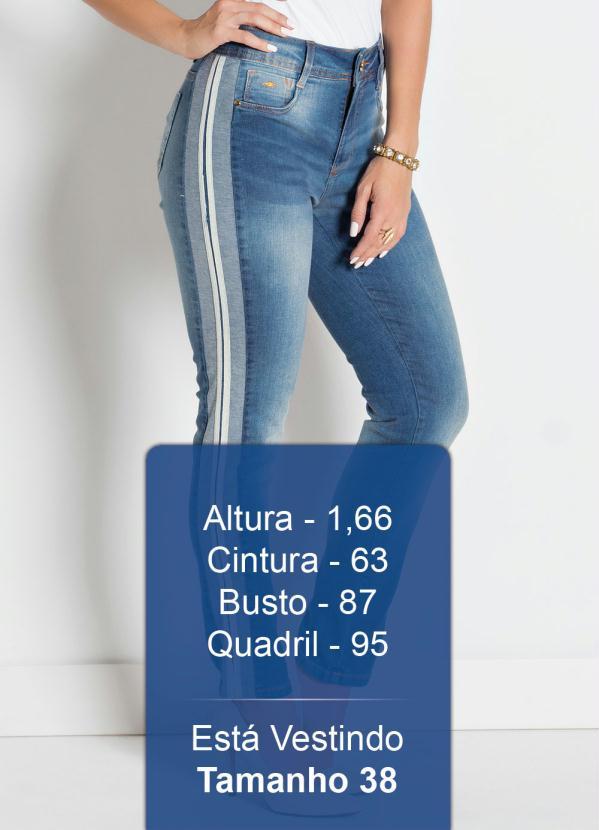 Sawary Jeans - Calça Jeans com Listra Lateral Sawary 3