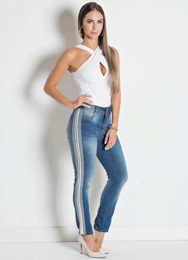 Sawary Jeans - Calça Jeans com Listra Lateral Sawary 4