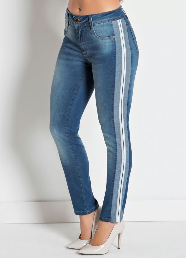 Sawary Jeans - Calça Jeans com Listra Lateral Sawary 6