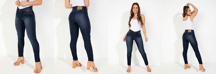 Cala Jeans Cropped com Bolsos Kdori