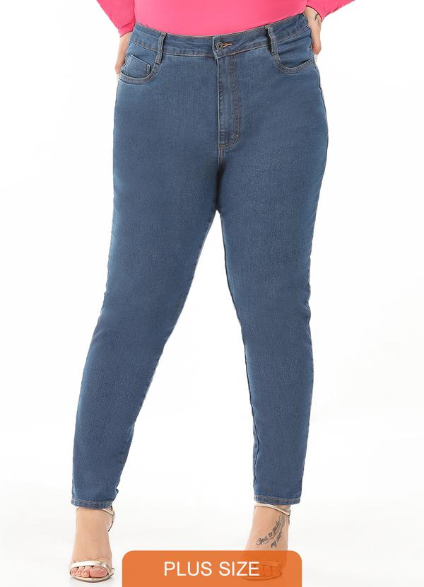 Donna Peck - Calça Jeans Donna Peck Azul