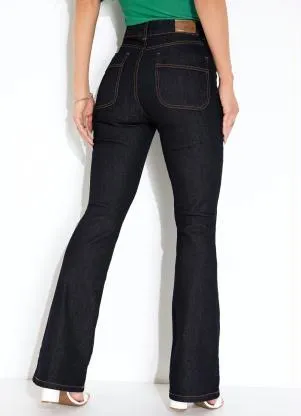 Sawary Jeans - Calça Jeans Escura Boot Cut Sawary - SAWARY JEANS