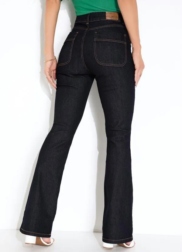 Sawary Jeans - Calça Jeans Escura Boot Cut Sawary 2