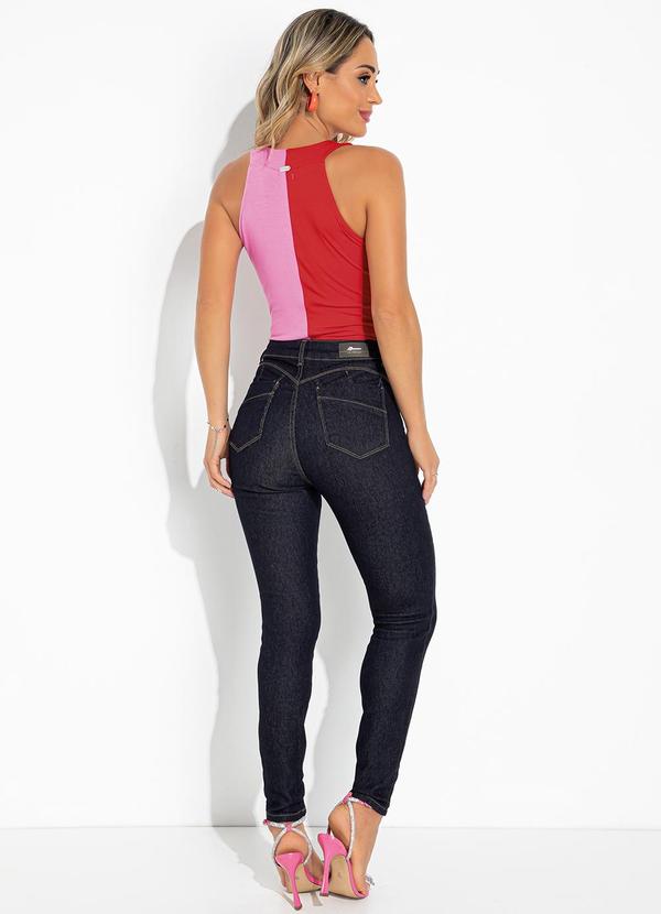 Sawary Jeans - Calça Jeans Escura Cigarrete 4