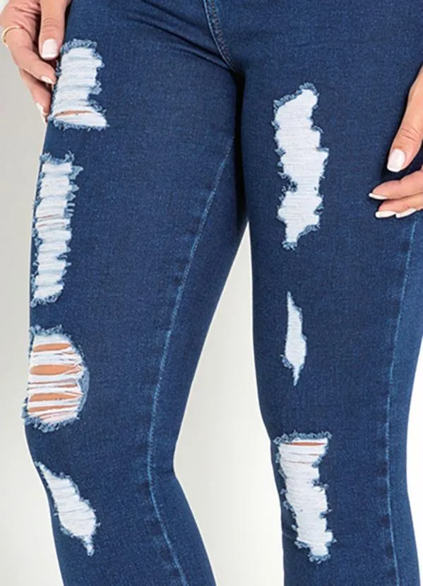 Sawary Jeans - Calça Jeans Escura Hot Pants Sawary 3