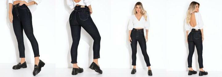 Cala Jeans Escura Levanta Bumbum Sawary