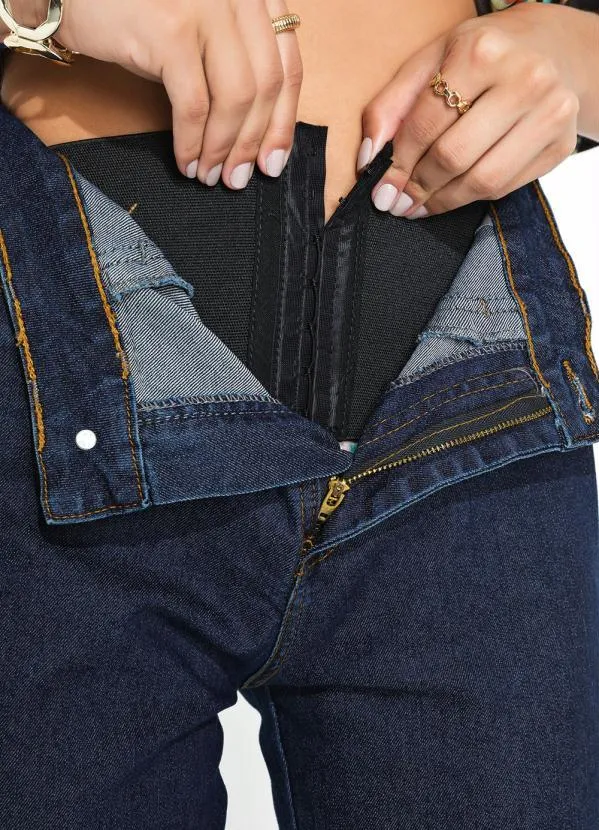 Sawary Jeans - Calça Jeans Escura Super Lipo Básica Sawary 3