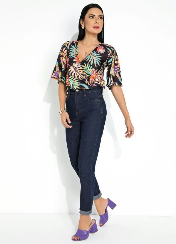 Sawary Jeans - Calça Jeans Escura Super Lipo Básica Sawary 4