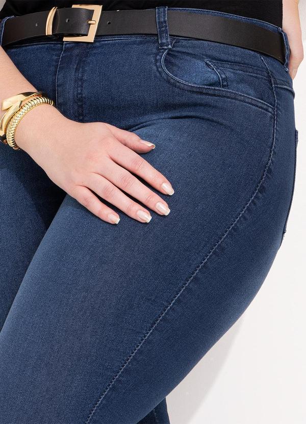 Quintess - Calça Jeans Escuro em Jeans 17