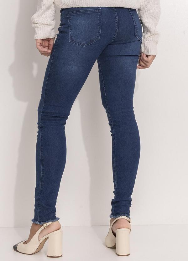 Quintess - Calça Jeans Escuro em Jeans 2