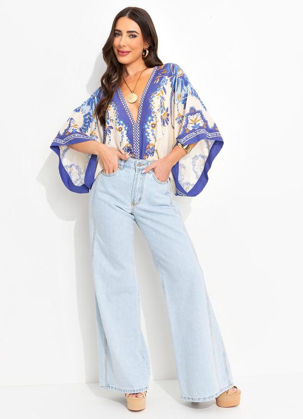 Farm - Calca Jeans Farm Azul 10