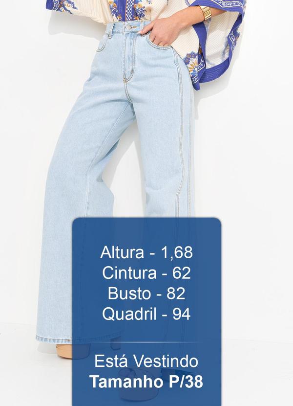 Farm - Calca Jeans Farm Azul 5