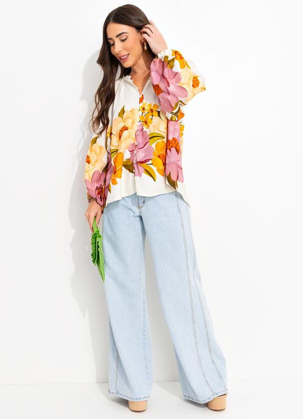 Farm - Calca Jeans Farm Azul 6