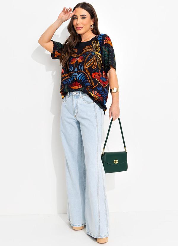 Farm - Calca Jeans Farm Azul 7