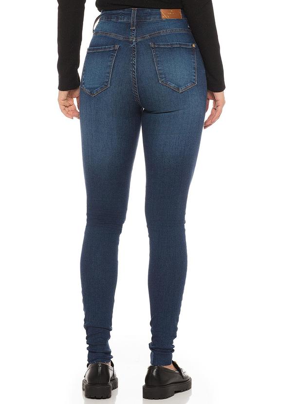 Rafree - Calça Jeans Fem Cigarrete Azul 1