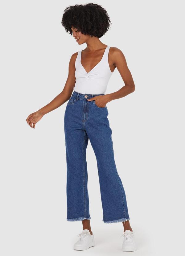 Malwee - Calça Jeans Feminina Azul 3