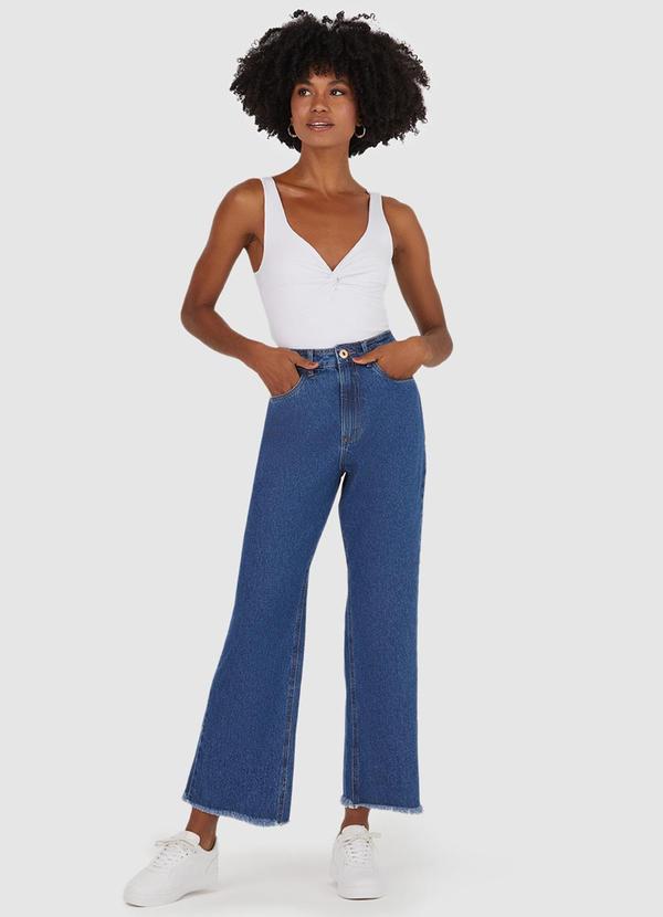 Malwee - Calça Jeans Feminina Azul 4