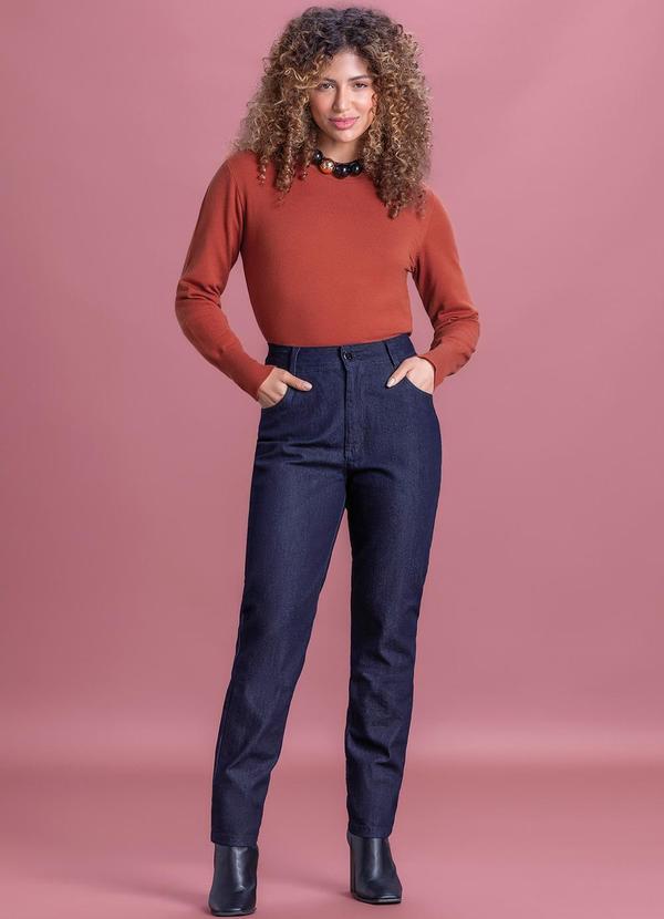 Marialícia - Calça Jeans Feminino Azul 2