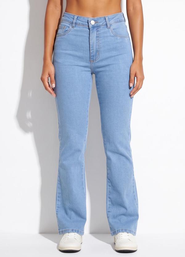 Cal�a Jeans Flare (Azul)