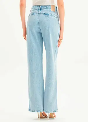 Lança Perfume - Calça Jeans Full Length High Azul - LANÇA PERFUME