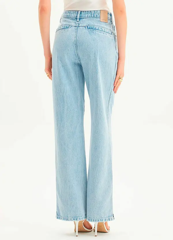 Lança Perfume - Calça Jeans Full Length High Azul 2