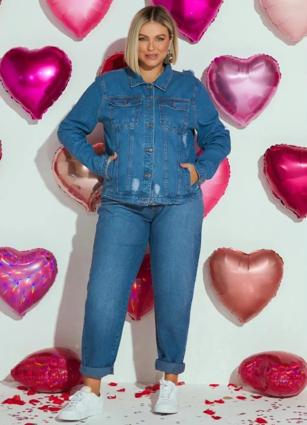 Quintess - Calça Jeans Genderless com Bolsos Funcionais 2