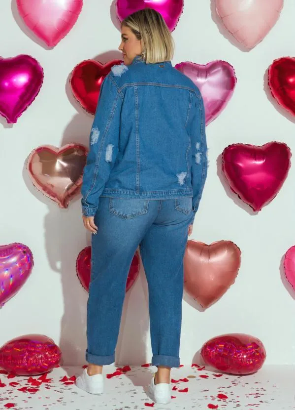 Quintess - Calça Jeans Genderless com Bolsos Funcionais 3