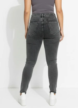 Sawary Jeans - Calça Jeans Hot Pants Cinza - SAWARY JEANS