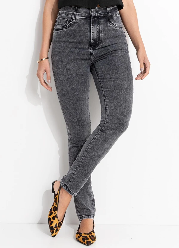 Sawary Jeans - Calça Jeans Hot Pants Cinza 6