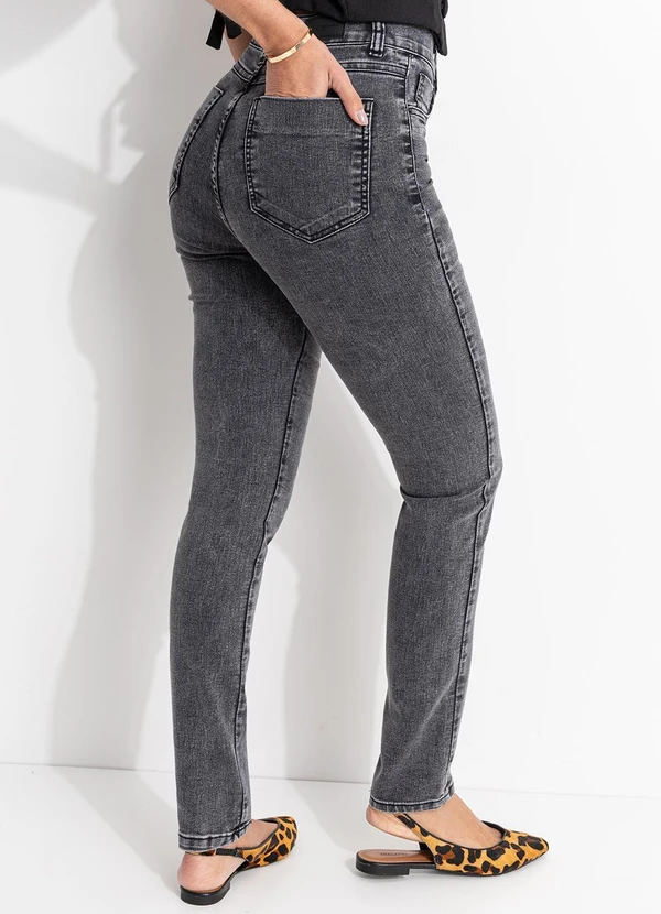 Sawary Jeans - Calça Jeans Hot Pants Cinza 7