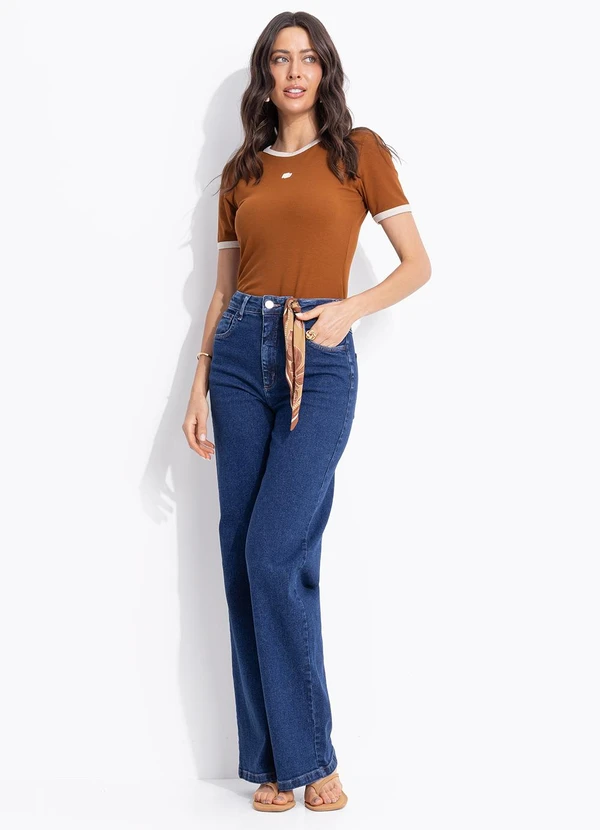 Colcci - Calça Jeans Juliette com Lenço Azul 3