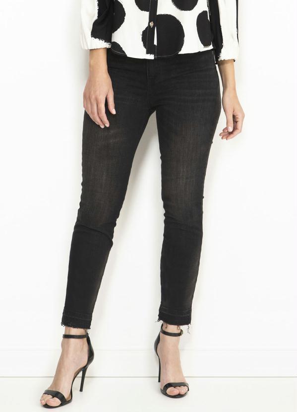 Colcci - Calça Jeans Karen Preta
