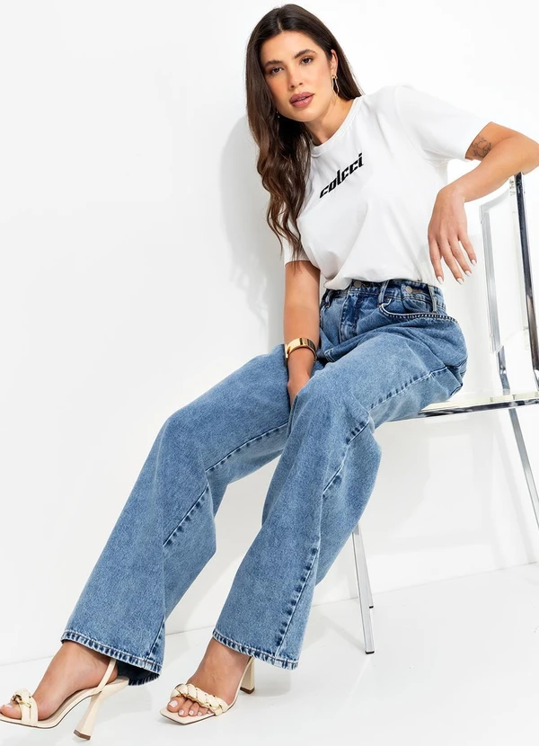 Colcci Jeans - Calça Jeans Leoni Low Cj Azul 6