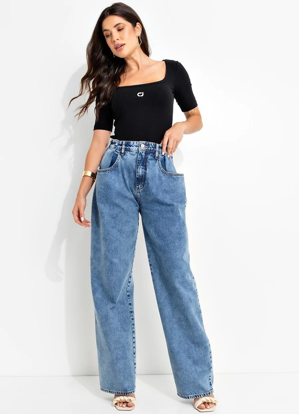 Colcci Jeans - Calça Jeans Leoni Low Cj Azul 7