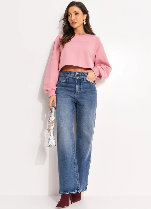 Colcci - Calça Jeans Leoni Low com Cinto Azul 3