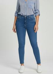 Cal�a Jeans Levanta Bumbum Azul
