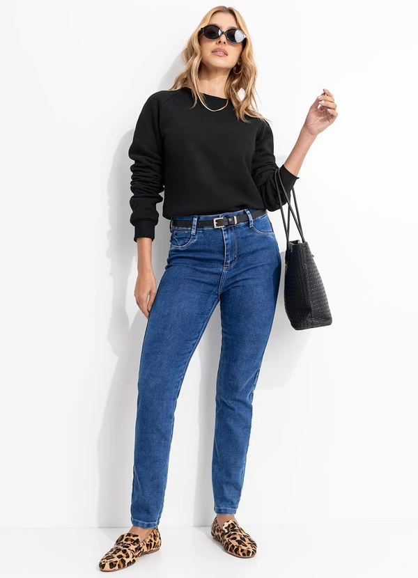 Sawary Jeans - Calça Jeans Levanta Bumbum Azul 14