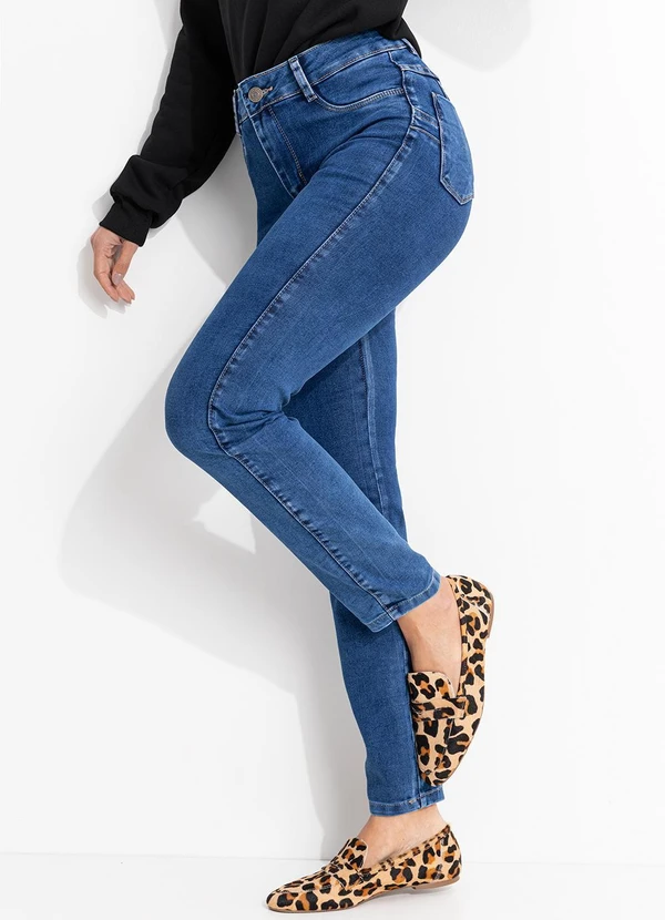 Sawary Jeans - Calça Jeans Levanta Bumbum Azul 16