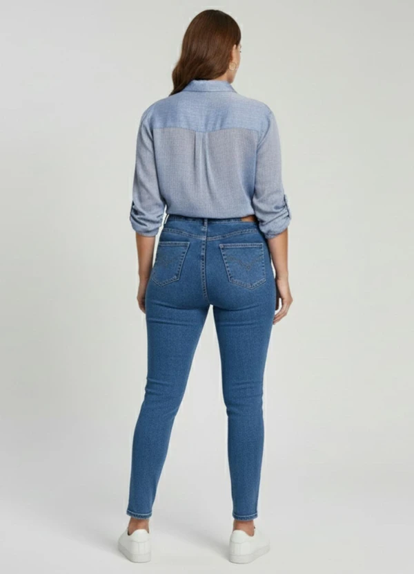 Sawary Jeans - Calça Jeans Levanta Bumbum Azul 5