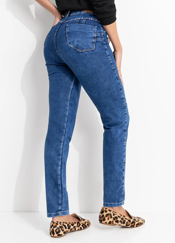 Sawary Jeans - Calça Jeans Levanta Bumbum Azul 10