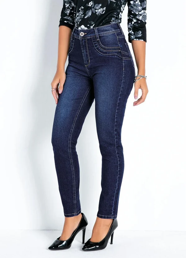 Sawary Jeans - Calça Jeans Levanta Bumbum Cigarrete Sawary