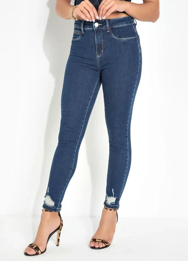 Sawary Jeans - Calça Jeans Levanta Bumbum Cigarrete Sawary