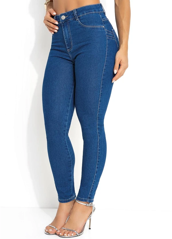 Calça Jeans Levanta Bumbum Cigarrete Sawary Sawary Jeans - Main Image