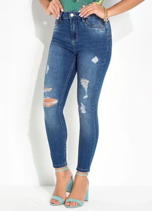 Sawary Jeans - Calça Jeans Levanta Bumbum Destroyed Sawary - SAWARY JEANS