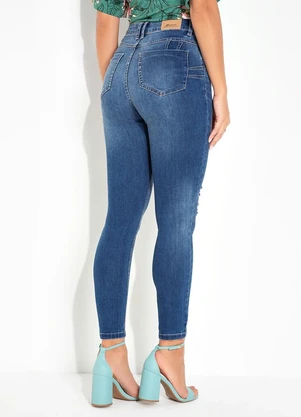 Sawary Jeans - Calça Jeans Levanta Bumbum Destroyed Sawary - SAWARY JEANS