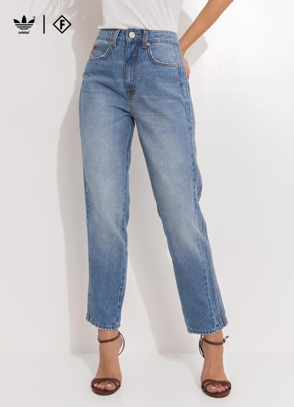 Forum Adidas Calça Jeans Lola Azul
