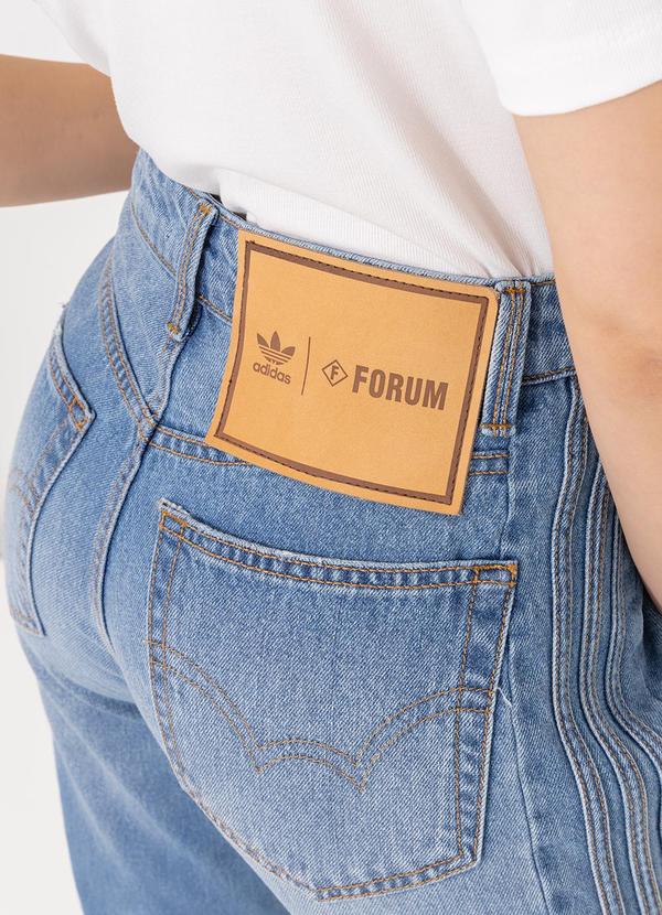 Forum Adidas Calça Jeans Lola Azul
