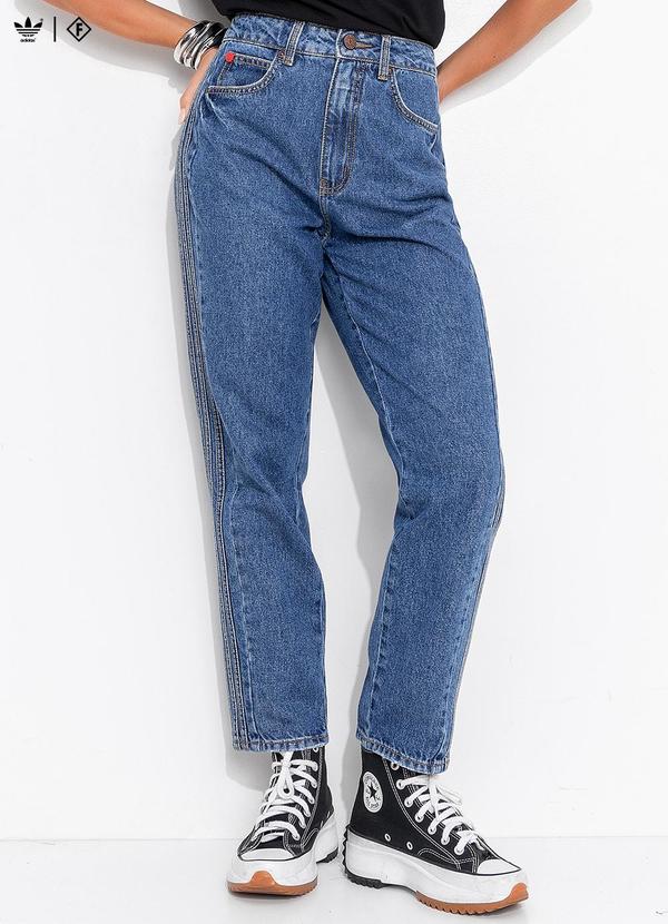 Forum Adidas - Calça Jeans Lola Azul